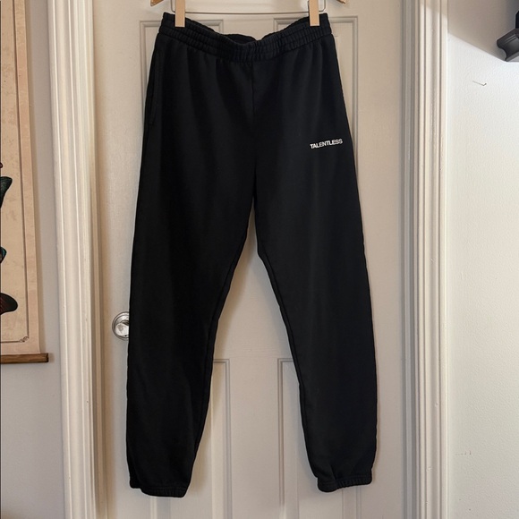 Talentless women’s lightweight sweatpants phantom black large - Picture 2 of 5